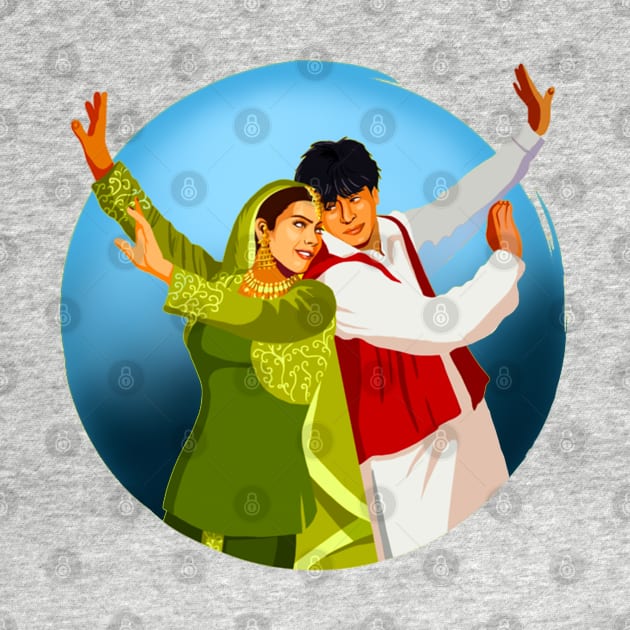 Dilwale Dulhania lejayege by SAN ART STUDIO 